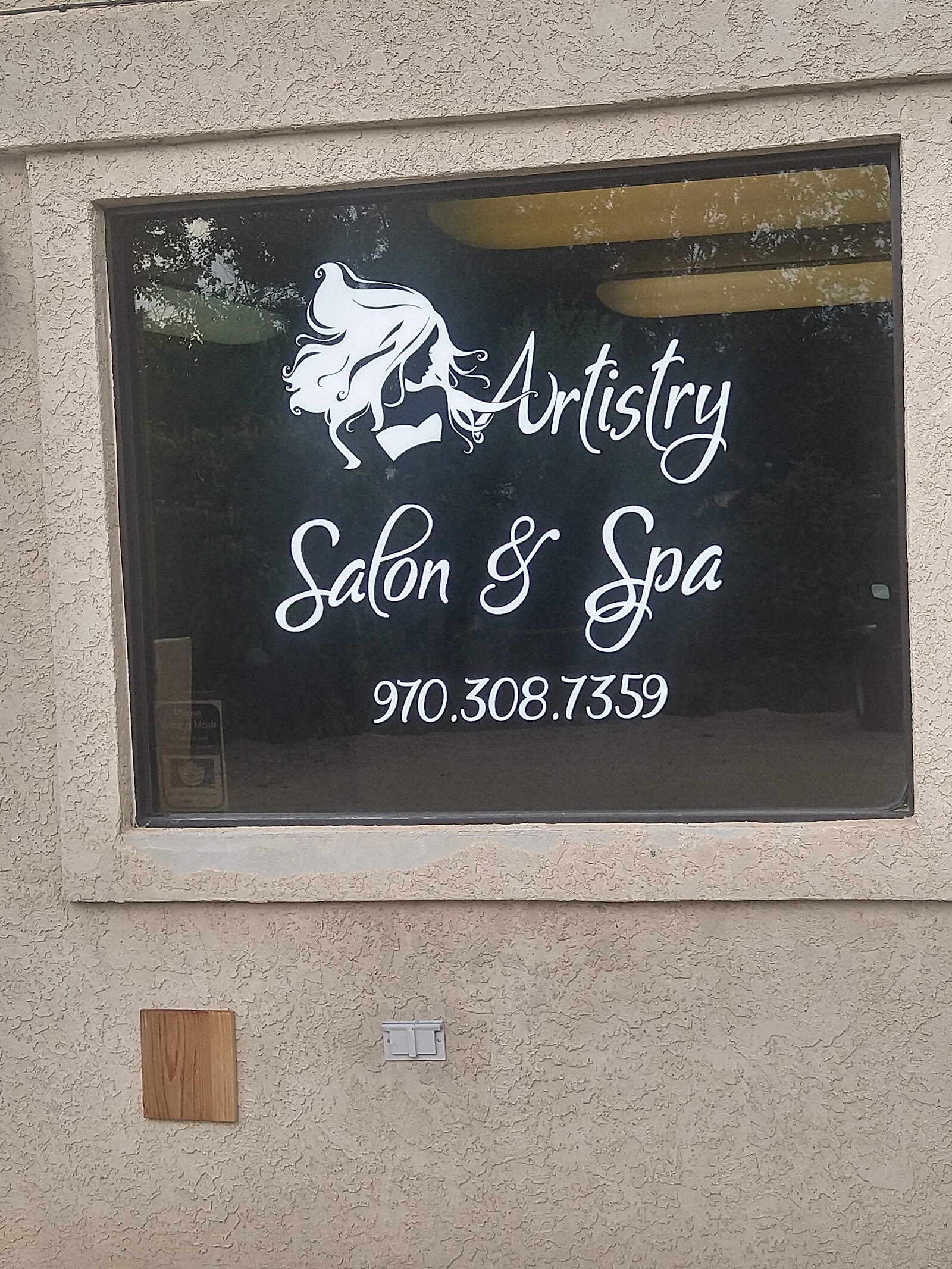 Artistry Salon and Spa nail work in Loveland, Colorado
